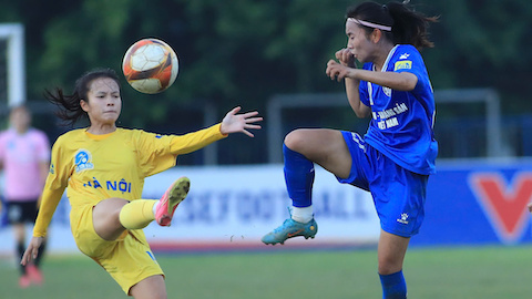  Vòng 8 giải bóng đá nữ VĐQG 2025: Hà Nội thất thế trong cuộc đua vô địch